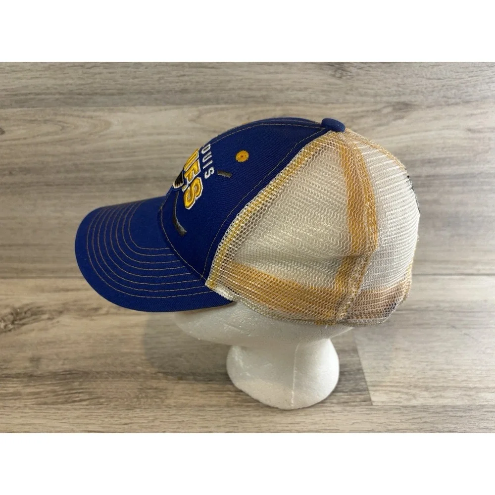 NHL St Louis Blues SnapBack Hat‎ Cap Youth Adjustable Mesh Hockey Boys Girls